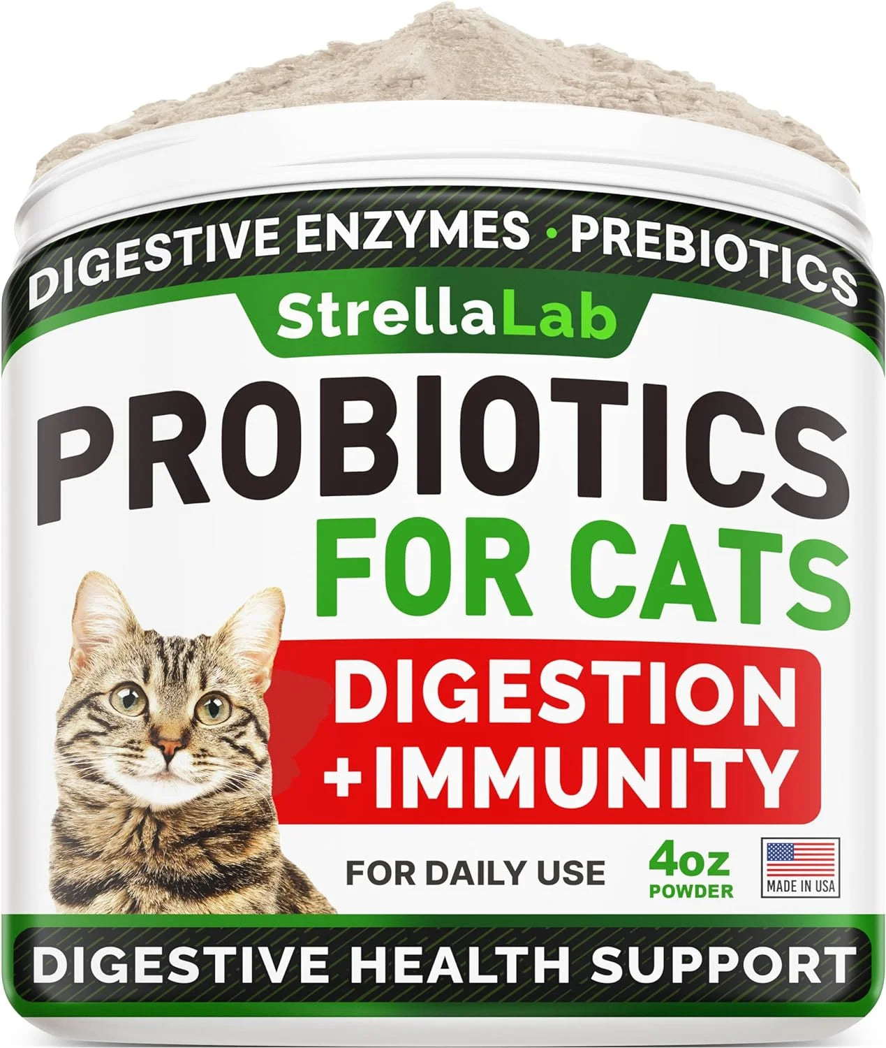 Probiotic, Digestion + Immunity, for Cats & Dogs, 4 Oz (114 G)