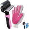 Dog Brush and Cat Brush-With Deshedding Brush, Dog Dematting Tools and 2 Side Shedding Brush Glove, Reduce Shedding up to 95%, for Short to Long Hair, Small to Medium Breeds by  (Pink Small)